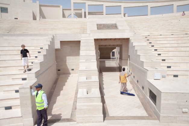 Messa in sicurezza e manutenzione dell'anfiteatro appena consegnato nel “villaggio culturale” di Katara, situato tra West Bay e The Pearl
