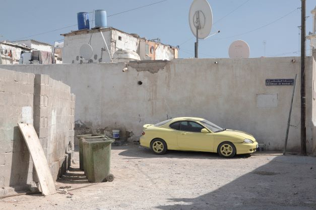Edifici fatiscenti nel vecchio centro di Doha, tra Msheireb e Souq Waqif 