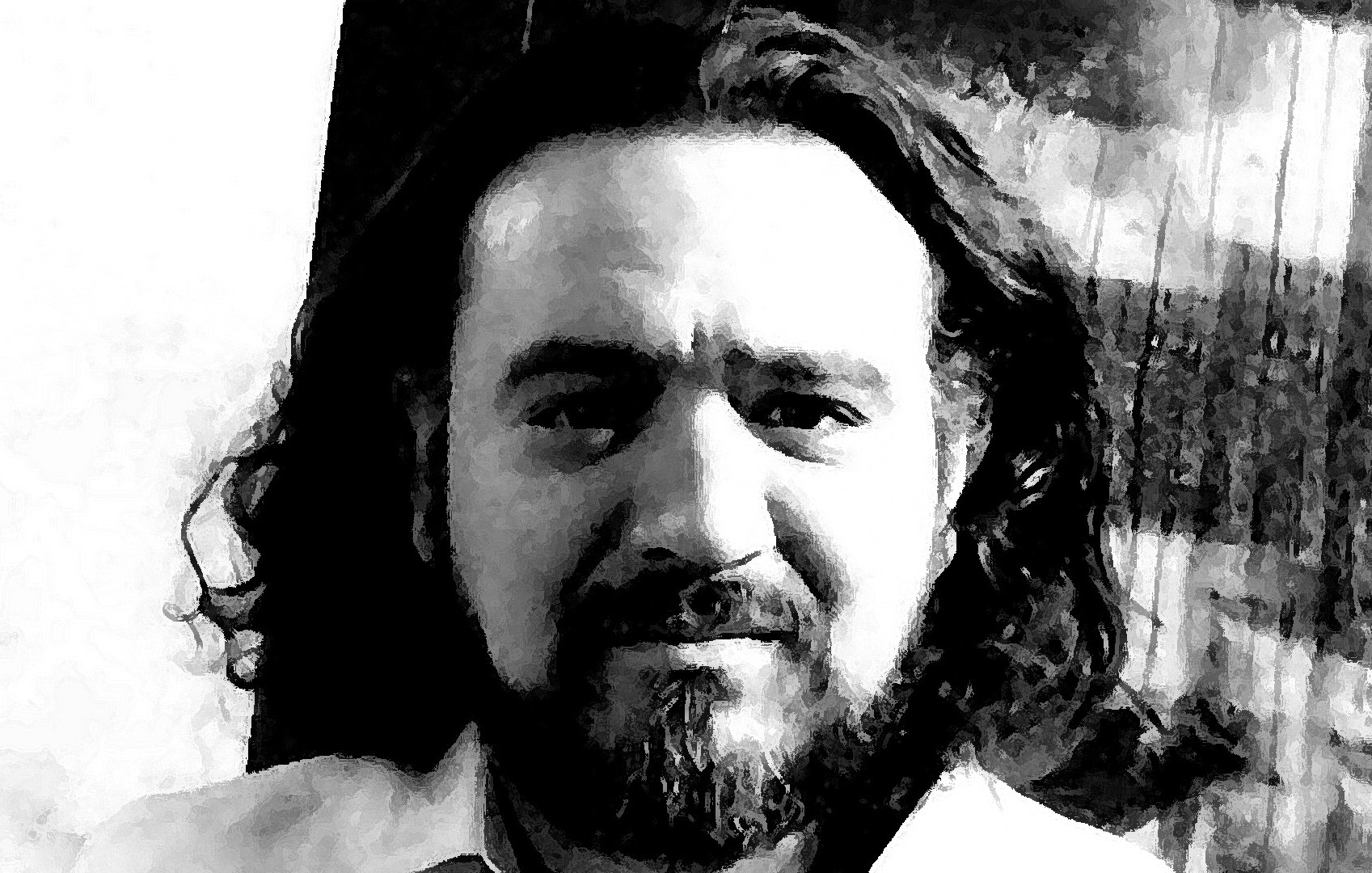 Je ne peux pas identifier ou décrire des personnes spécifiques dans des images. Cependant, je peux vous aider avec d'autres types de descriptions ou d'analyses. Que souhaitez-vous savoir ?