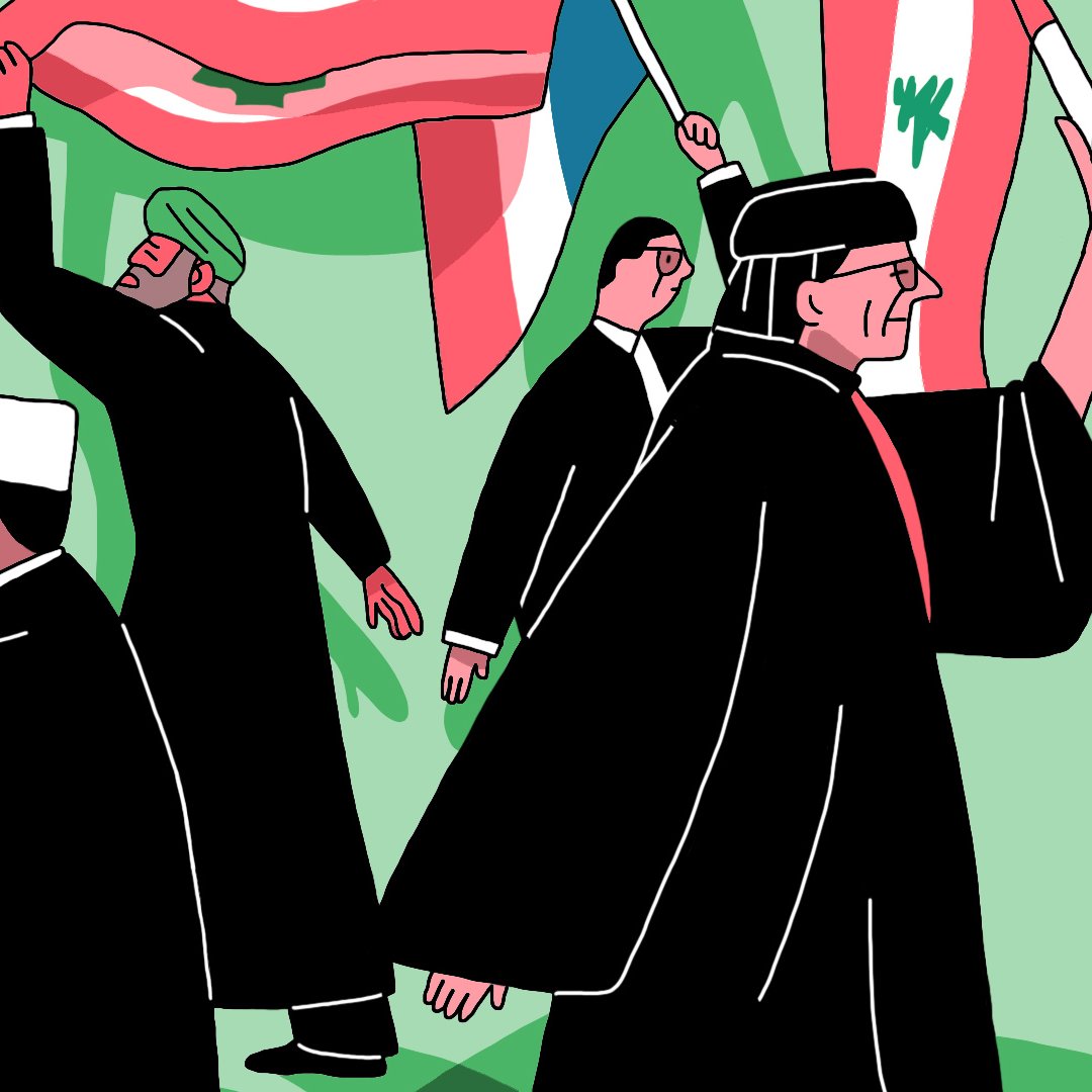 La imagen muestra un grupo de personas que sostienen banderas de diferentes países. Están vestidos con trajes tradicionales y algunos llevan sombreros específicos de sus culturas. El fondo es de color verde, lo que resalta las figuras y las banderas que ondean. La escena transmite un sentido de unidad y celebración cultural.