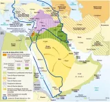 Map of Sykes-Picot agreements