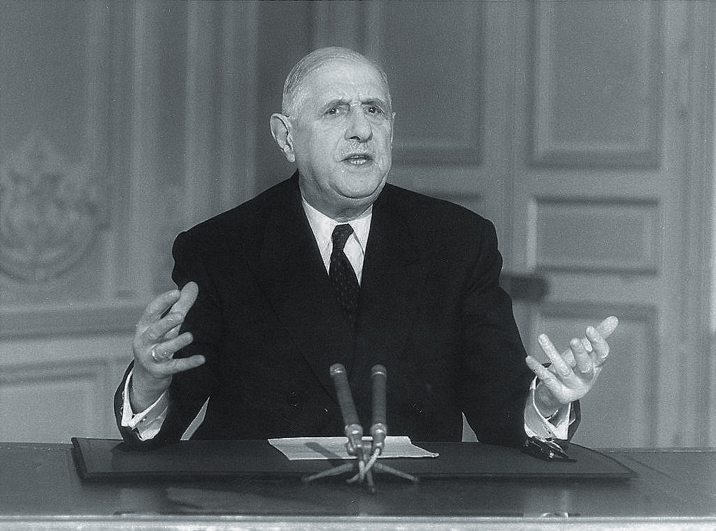 France invokes the golden age of de Gaulle