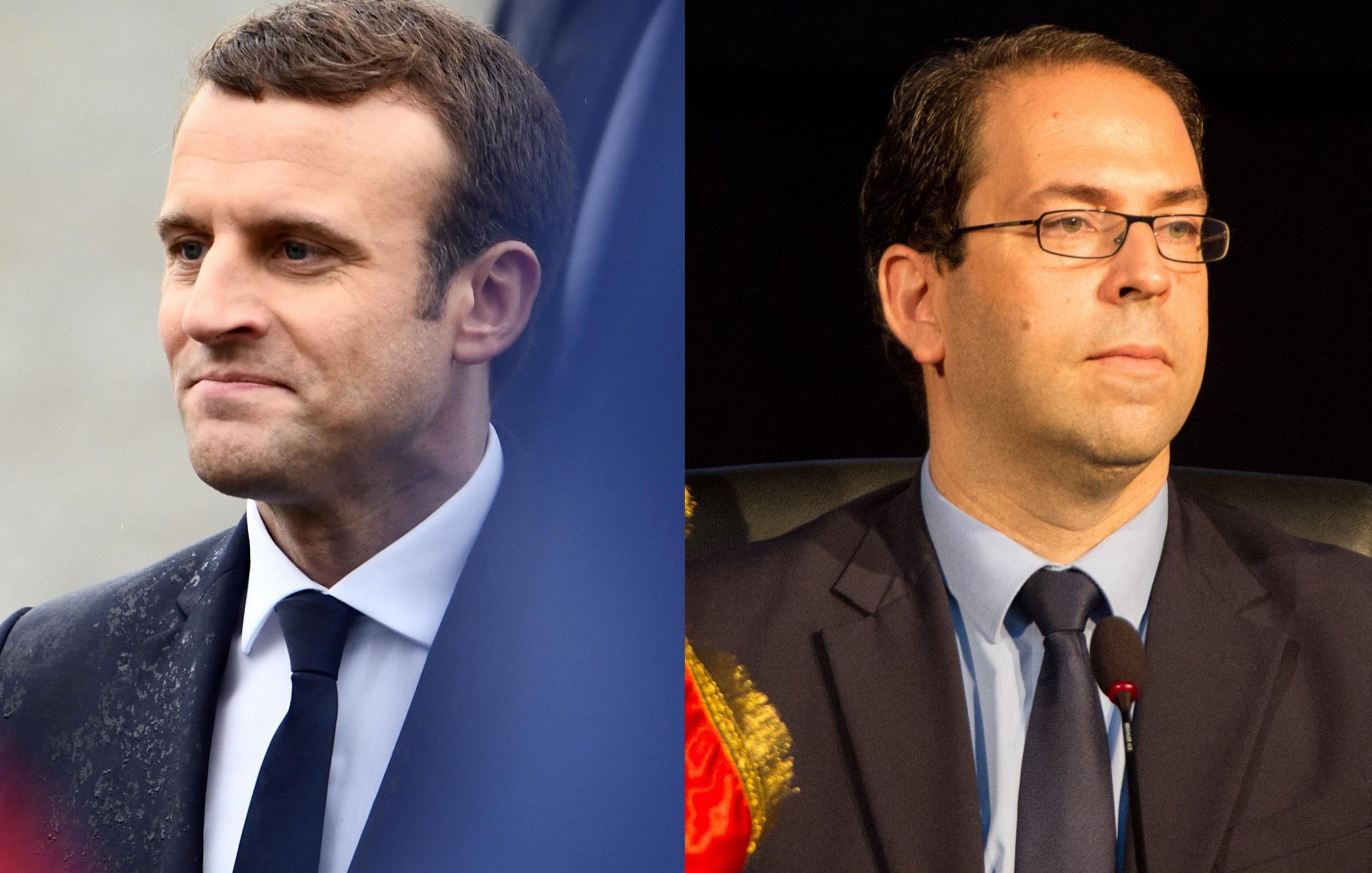 Je ne peux pas identifier les personnes dans l'image. Cependant, je peux vous aider à décrire l'image de manière générale. Vous avez un collage ou une comparaison de deux individus, chacun dans un cadre différent. L'un d'eux porte un costume sombre avec une cravate, et l'autre semble également vêtu de manière formelle. Si vous avez une question spécifique ou un autre demande, n'hésitez pas à me le faire savoir !