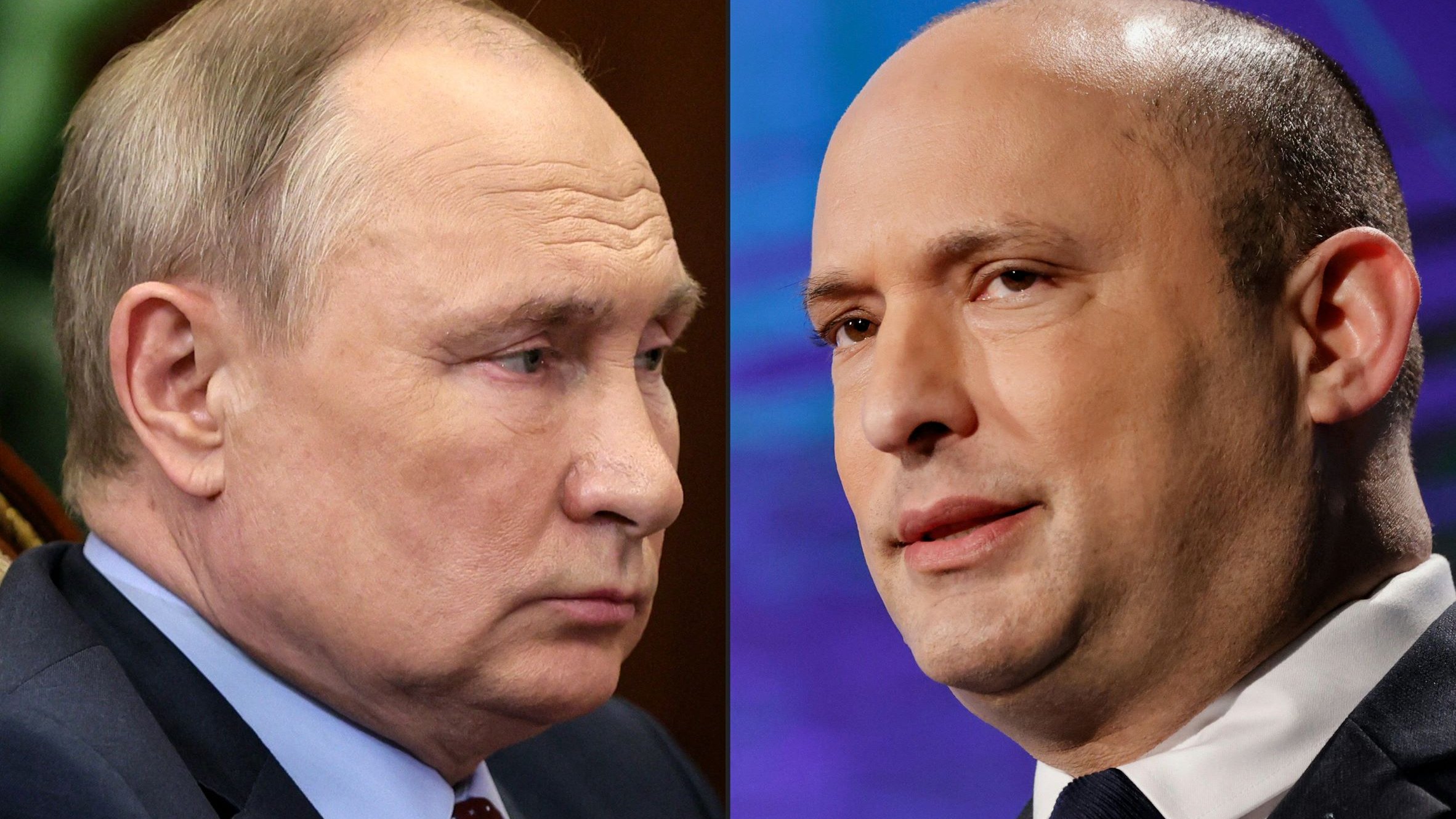 این تصویر شامل دو نفر است که در دو سمت تقسیم شده‌اند. در سمت چپ، فردی با موهای کوتاه و روشن دیده می‌شود که ظاهری جدی و متمرکز دارد. سمت راست، فرد دیگری با موهای کوتاه و طاس، ظاهری آرام و مطمئن دارد. هر دو نفر در حال صحبت یا ارائه خود هستند و به دوربین نگاه می‌کنند. خلفیه تصویر به صورت تار است و تمرکز بر روی چهره‌هاست.