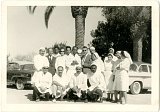 Frantz Fanon et son équipe dans l'hôpital Charles Nicolle à Tunis, 1958.
