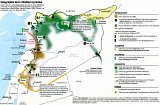 Figure 8 : géographie de la rébellion syrienne