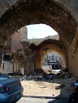 Travaux de réfection au coeur de la ville de Tyr (programme de la Banque mondiale)