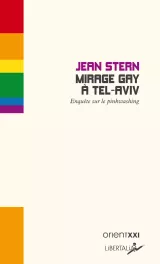 Couverture de livre avec un titre coloré et des bandes multicolores en haut.