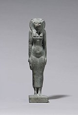 Statuette de la déesse Bastet de Piânkhy et Kenesat