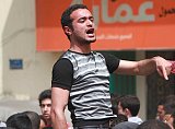 Ahmed Douma dans la manifestation du 1er avril 2011 contre Mohamed Tantaoui