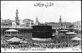 La Kaaba et la Grande Mosquée en 1910