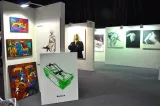 Le street art la foire d'art contemporain de Beyrouth (Beirut Art Fair).