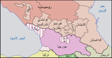خريطة شمال القوقاز