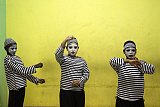 Activité artistique pour les enfants des rues au Caire en partenariat avec Cairo Contemporary Dance Center