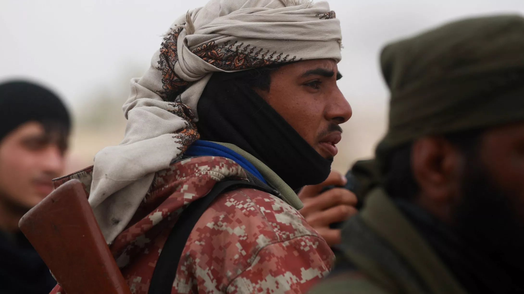 Des combattants de la tribu Chaïtat