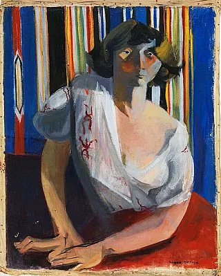 Simone Baltaxé, L’autoportrait, 1947